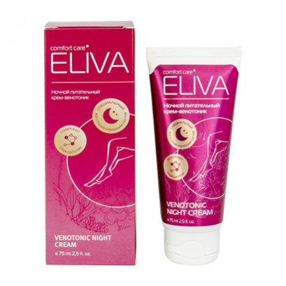Ночной питательный крем-венотоник ELIVA Venotonic Night Cream