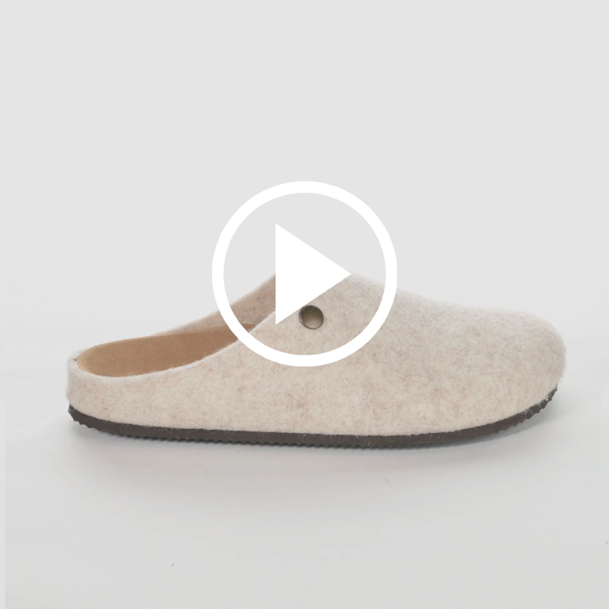 Женские ортопедические сабо Ortmann HENNA, бежевый