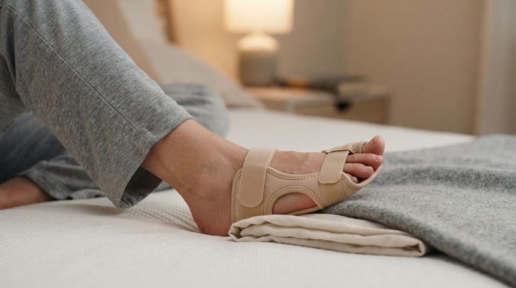 Ночной ортез для фиксации большого пальца стопы