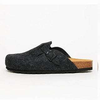 Мужские анатомические сабо FOOTWELL, черный перец