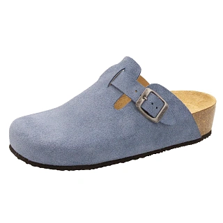 Женские ортопедические сабо Ortmann BADEN, светло-синий джинс