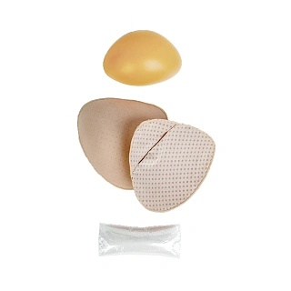 Протез молочной железы Harmony текстильный c силиконовой вставкой H201