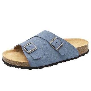 Женские ортопедические пантолеты Ortmann ADRIANA, светло-синий джинс